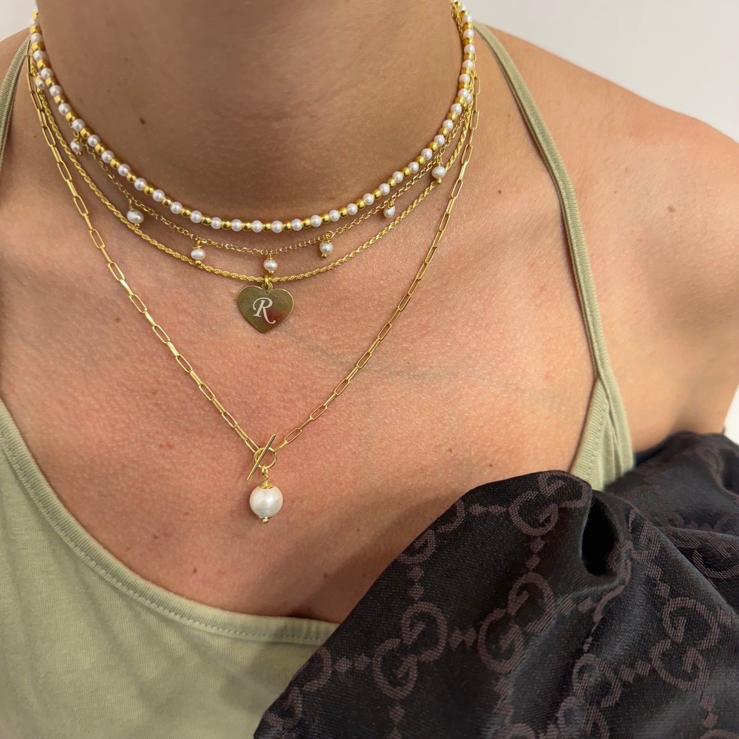 COLLANA BIANCO PERLA
