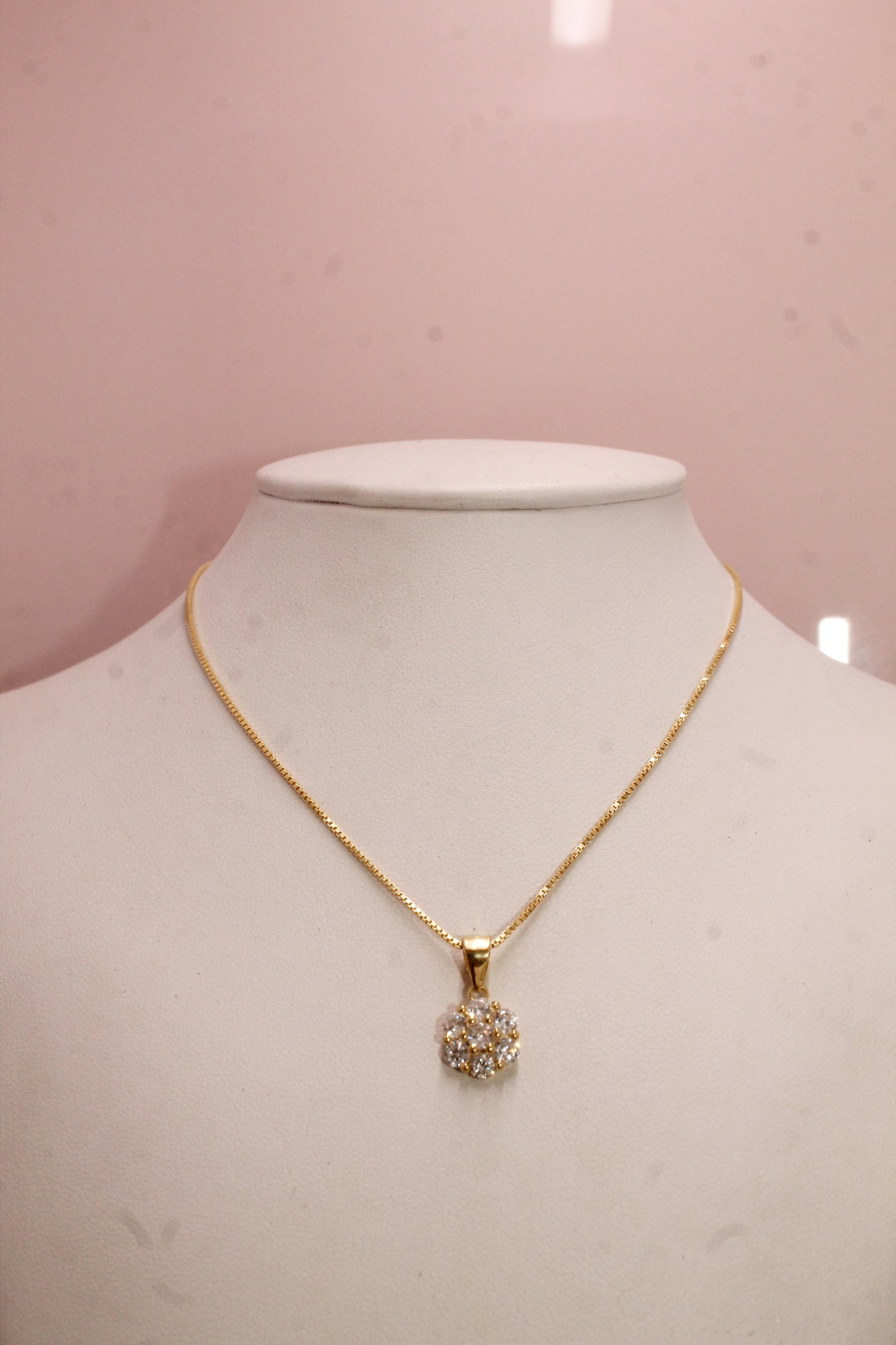 COLLANA COORDINATA FIORE LUMINOSO