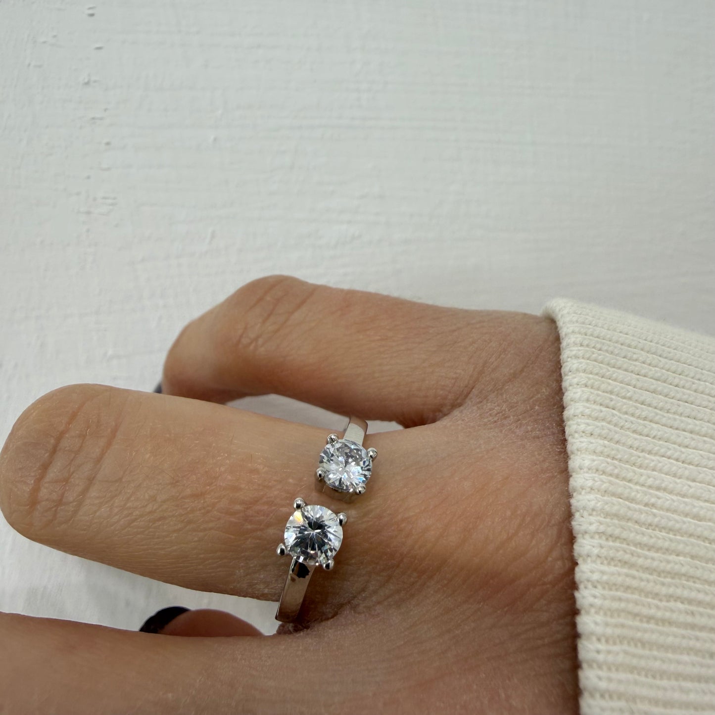 Anello punto luce doppio