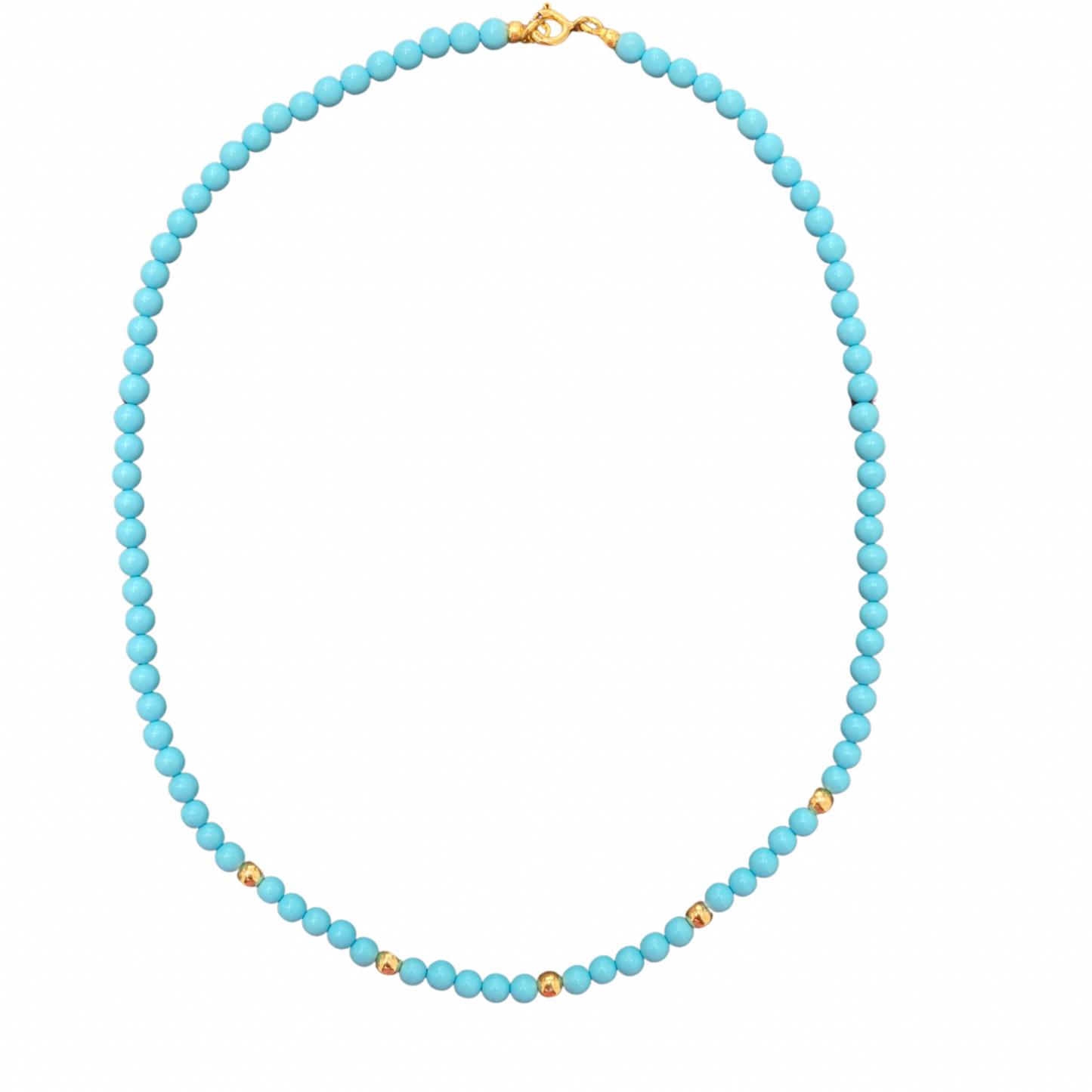 COLLANA DAISY TURCHESE