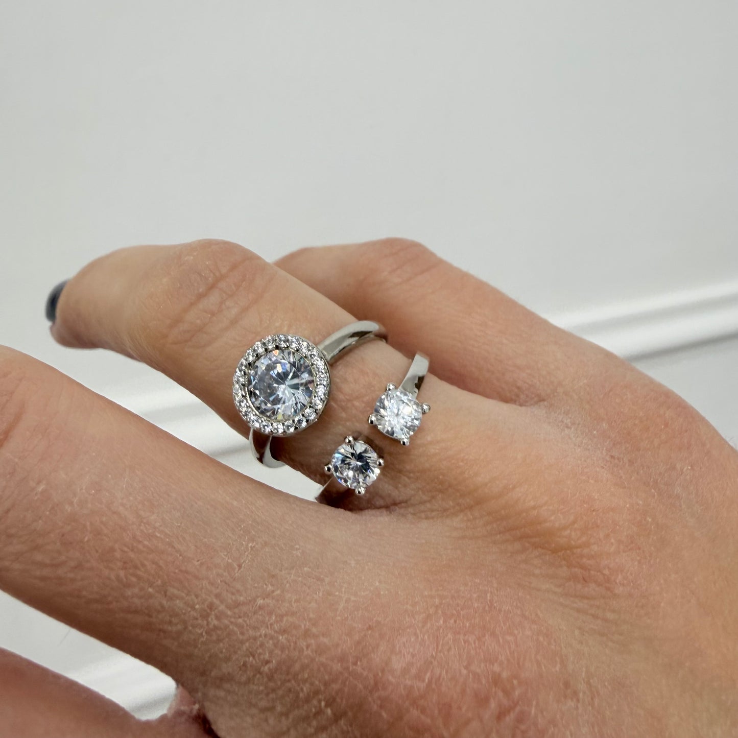 Anello punto luce maxi