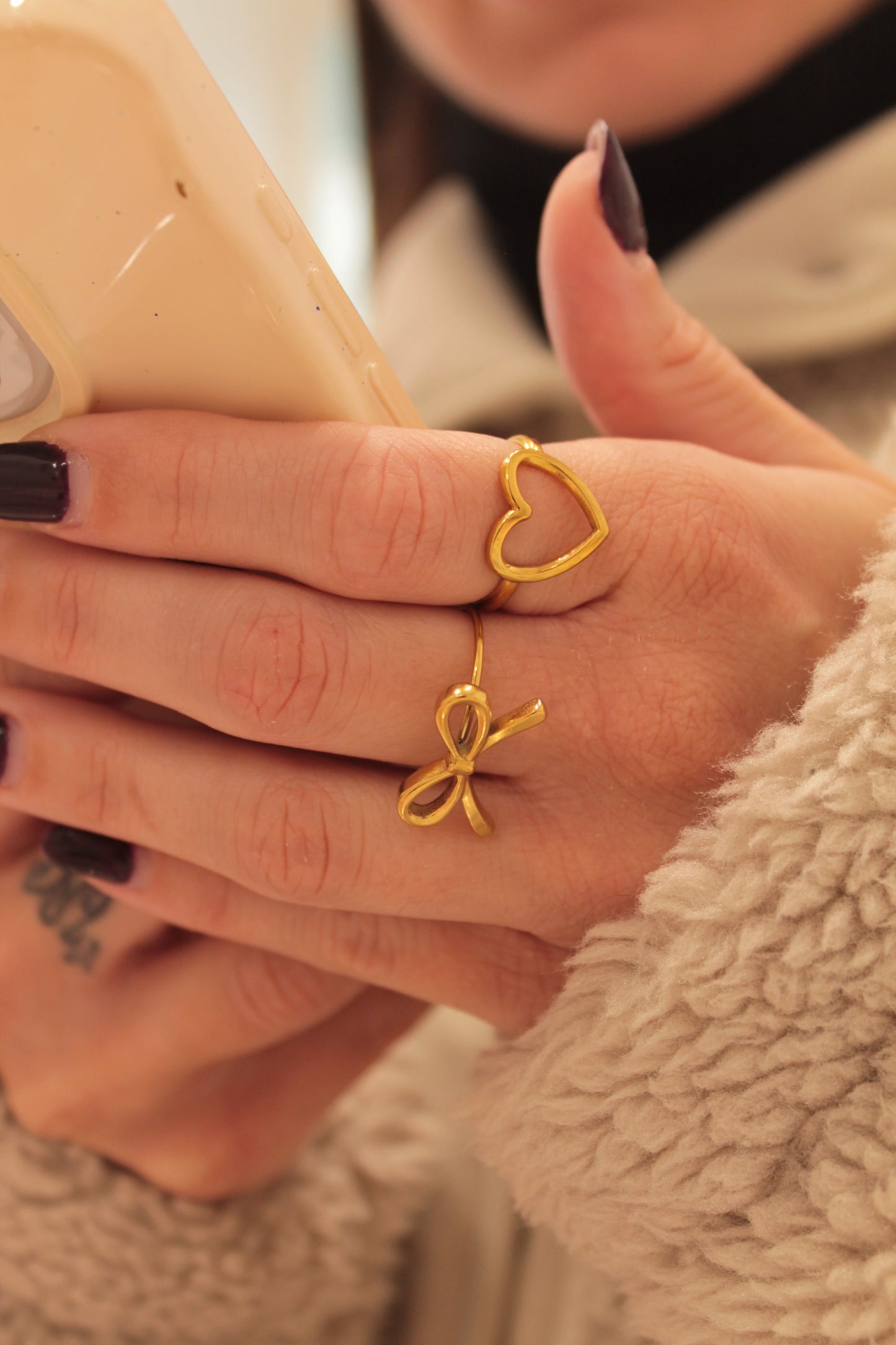 ANELLO CUORE TRAFORATO