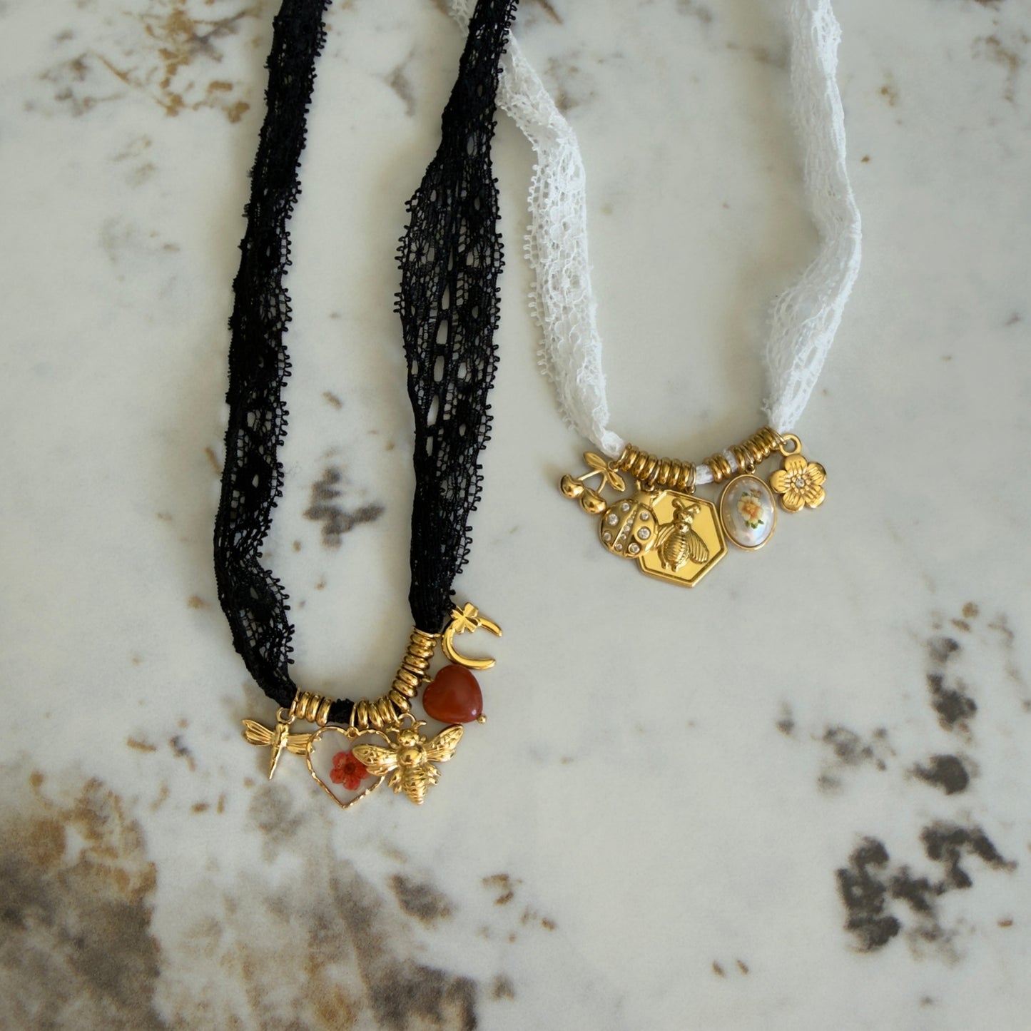 Collana merletto