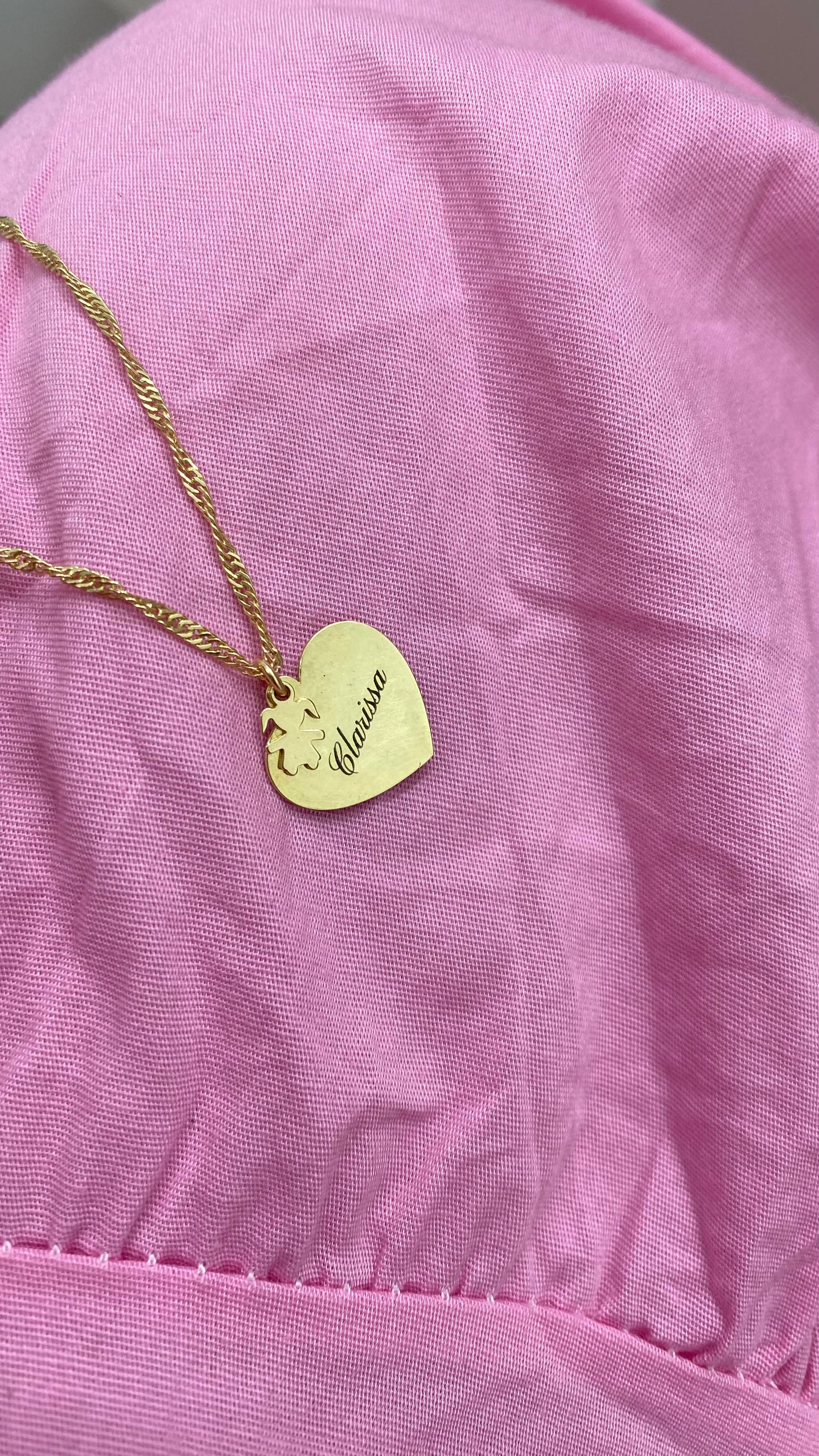 COLLANA CUORE love u