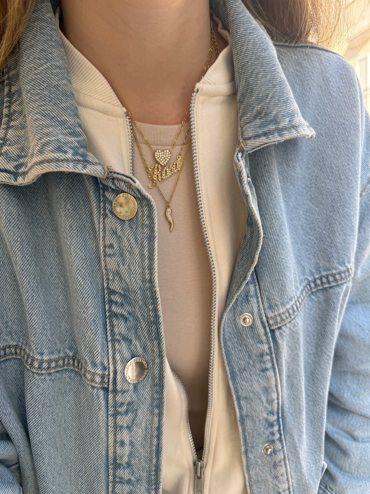 COLLANA CUORE ZIRCONATO