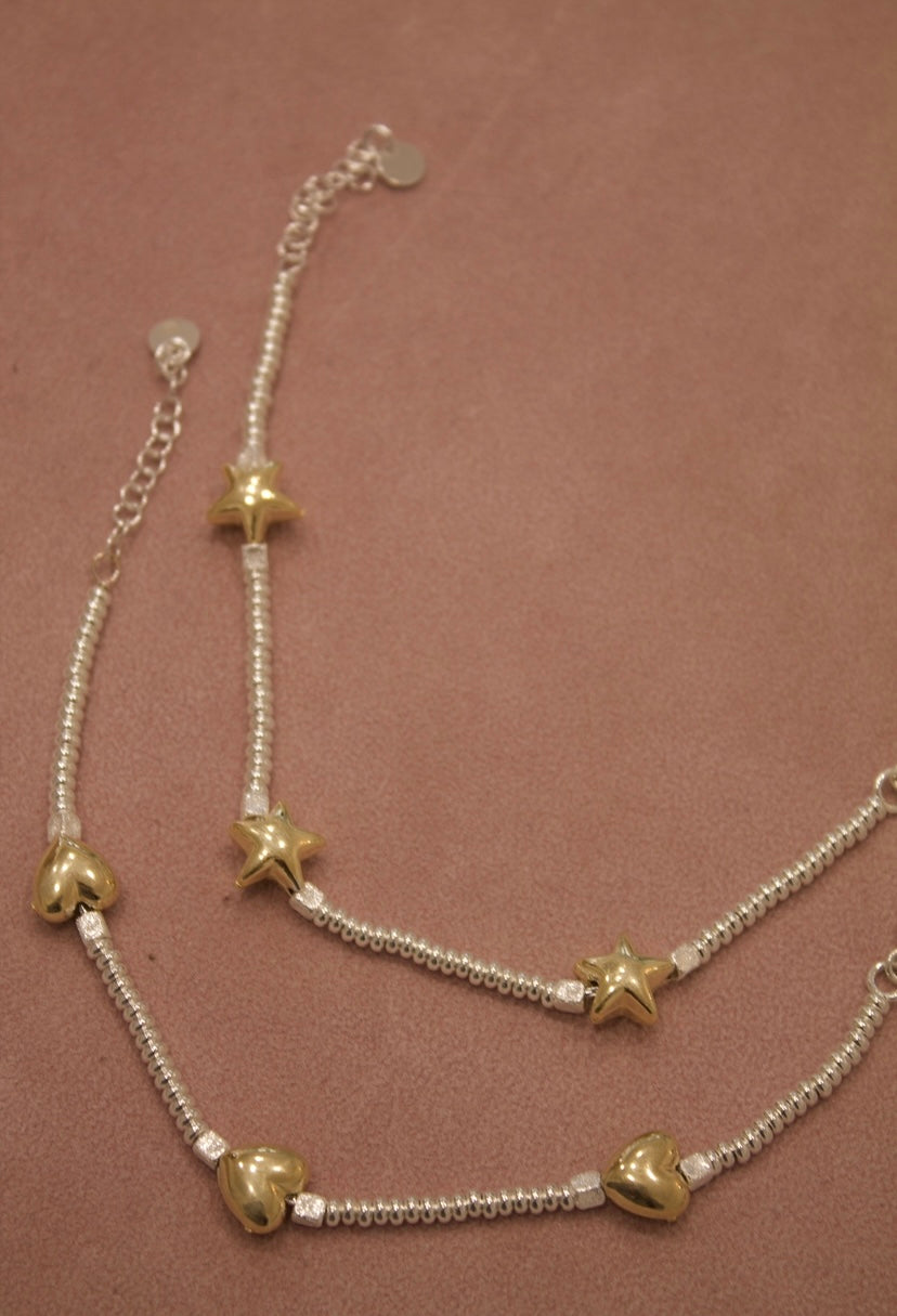 BRACCIALE SIMBOLI CUORI