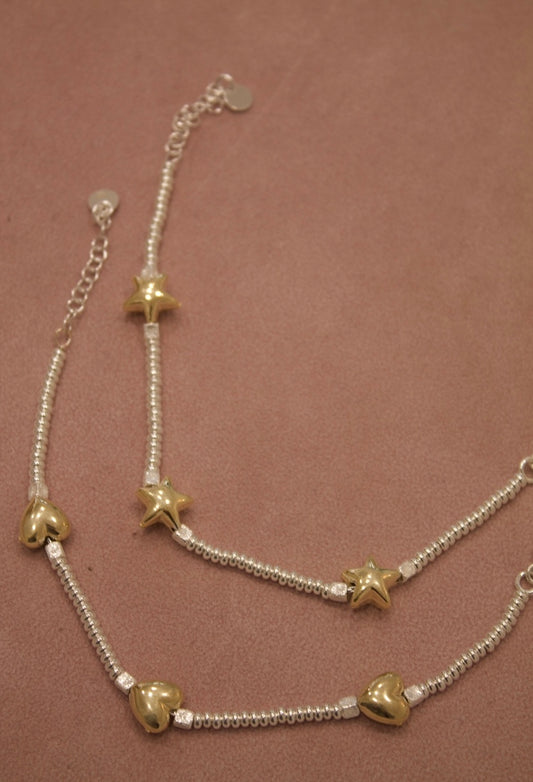 BRACCIALE SIMBOLI CUORI