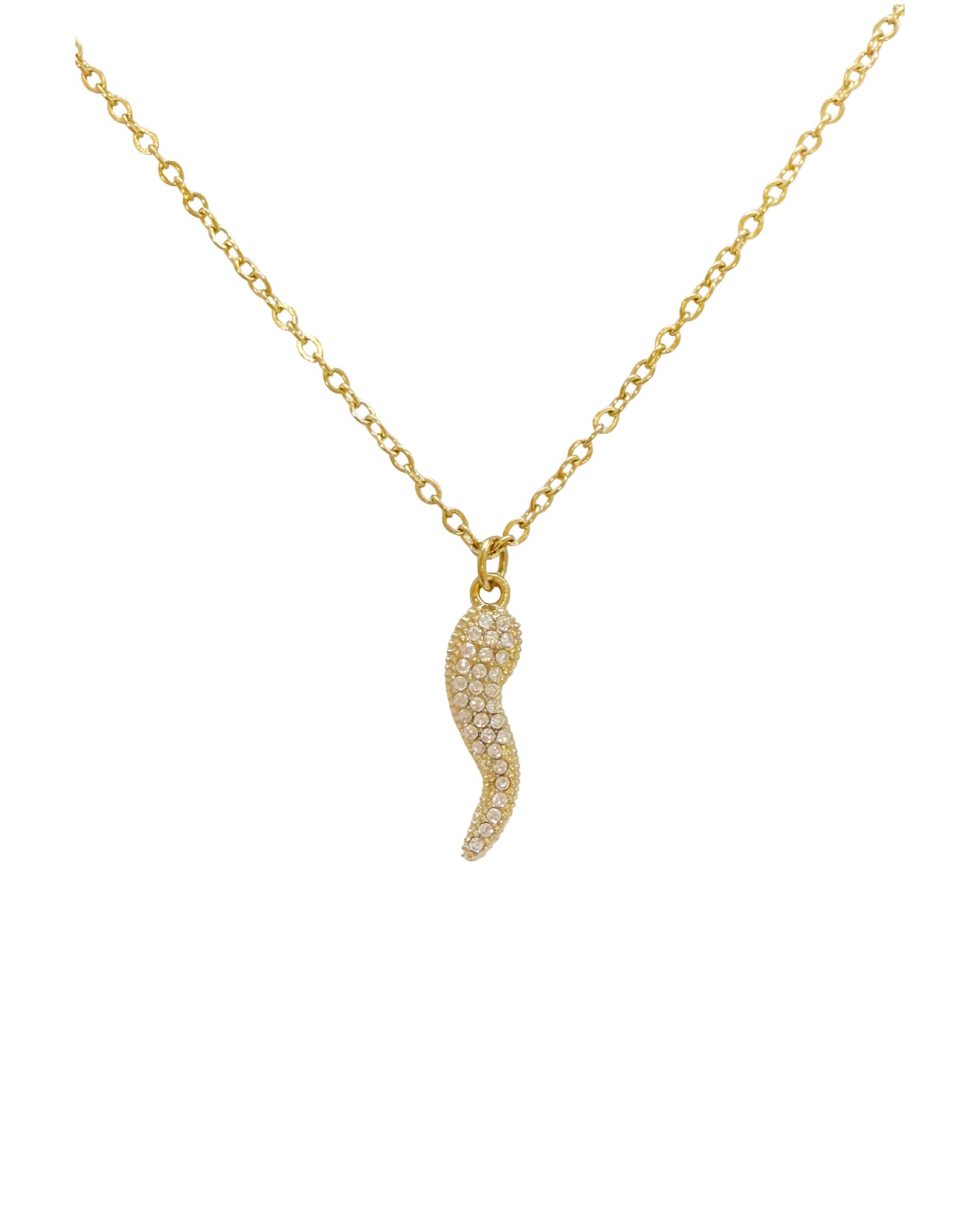 COLLANA CORNICELLO ZIRCONATO