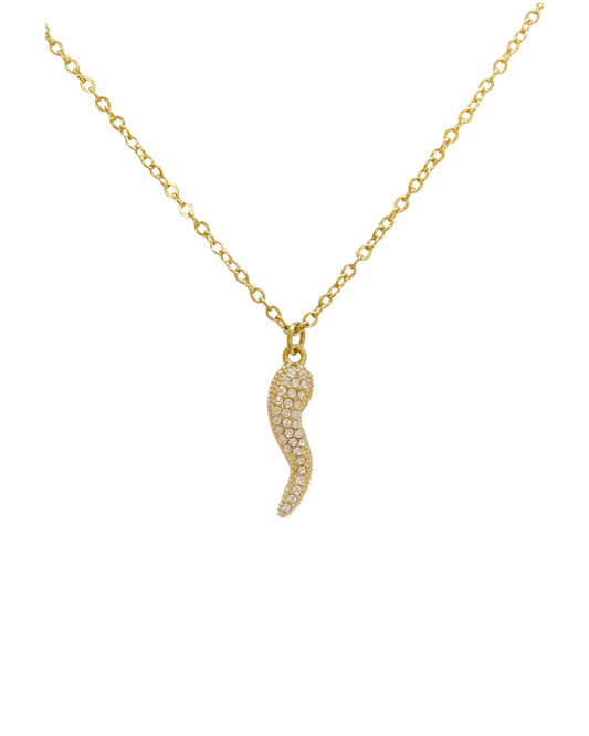 COLLANA CORNICELLO ZIRCONATO