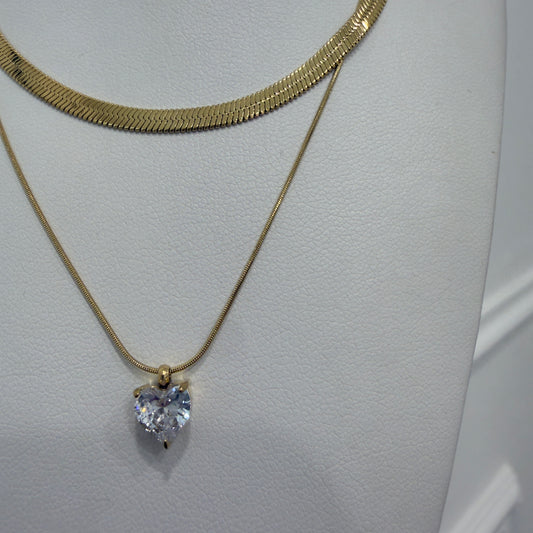 Collana doppio filo