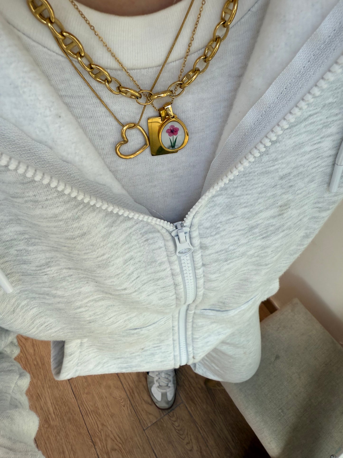 COLLANA CUORE TRAFORATO