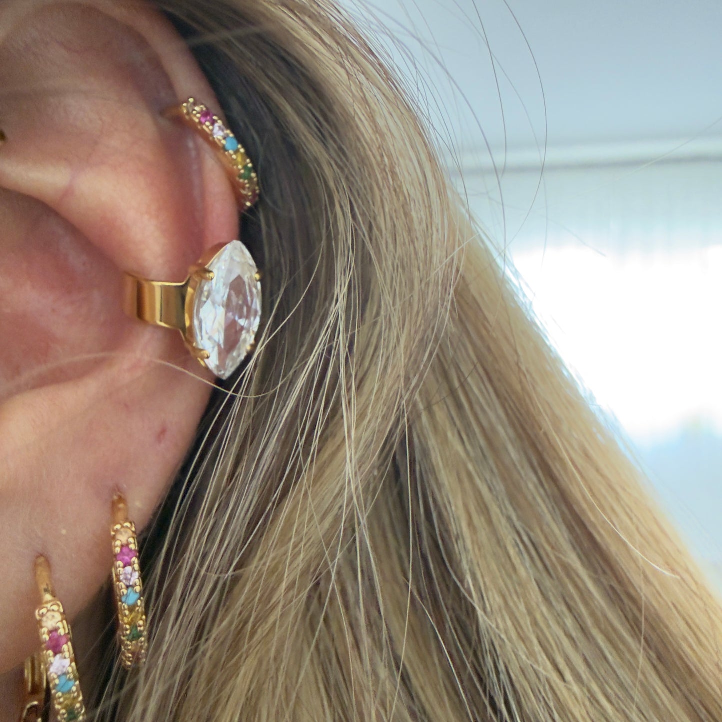 Earcuff diamante