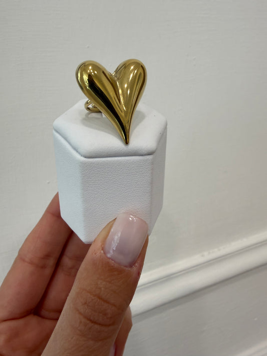 Anello cuore maxi