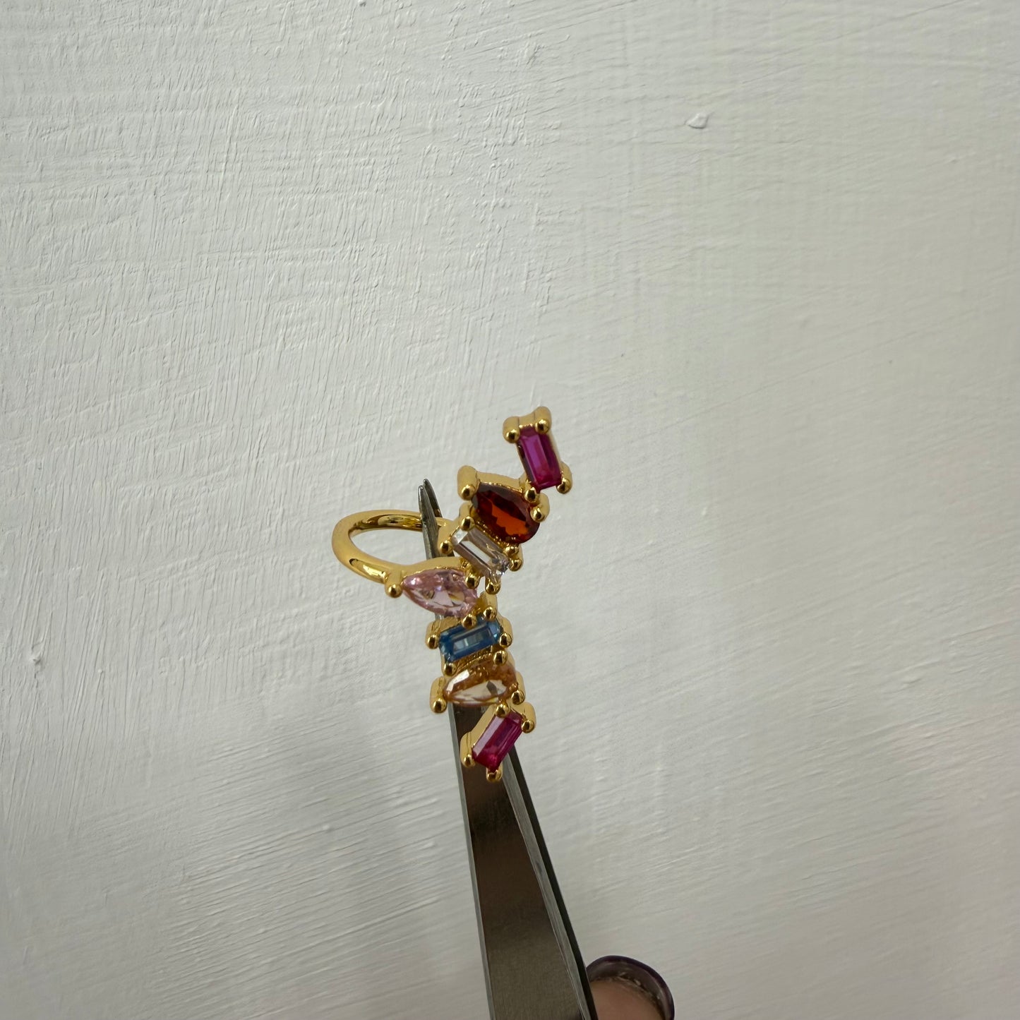 Earcuff zirconi colorati