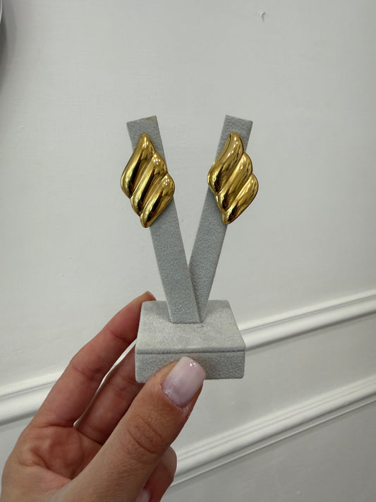 Orecchini ali gold