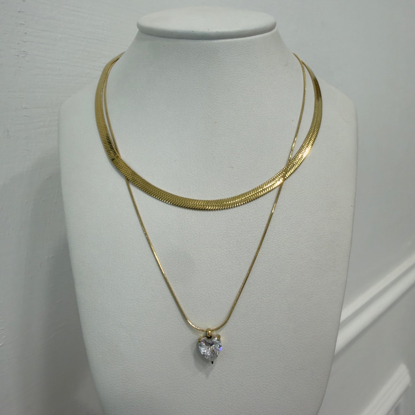 Collana doppio filo