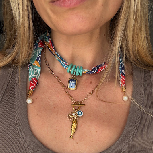 Collana bandana amare
