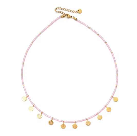 COLLANA PARADISE ROSA