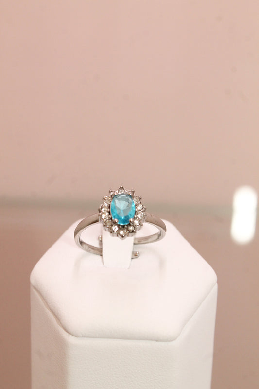 ANELLO KATE AZZURRO