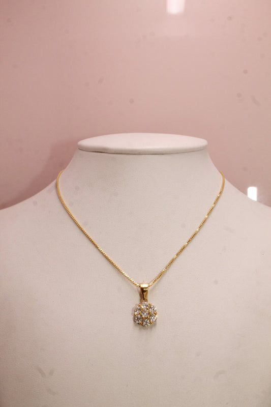 COLLANA COORDINATA FIORE LUMINOSO