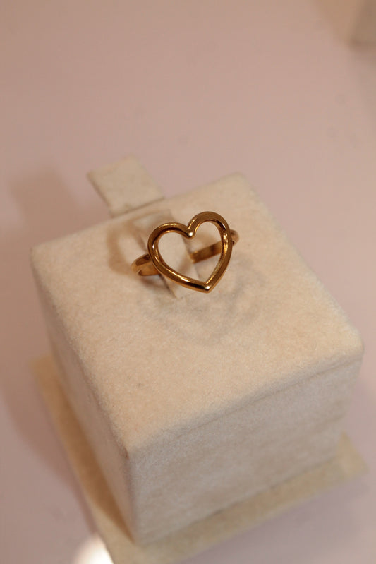 ANELLO CUORE TRAFORATO