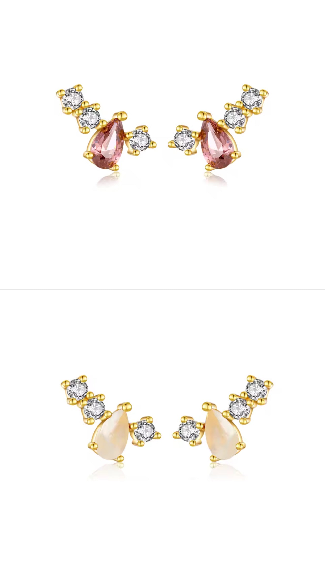 ORECCHINI DA LOBO GOCCIA COLLRATA