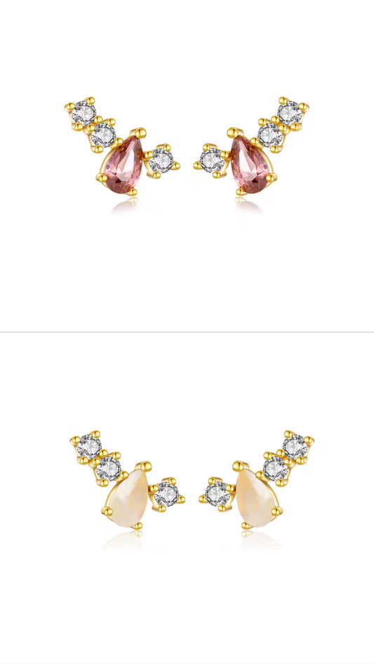 ORECCHINI DA LOBO GOCCIA COLLRATA