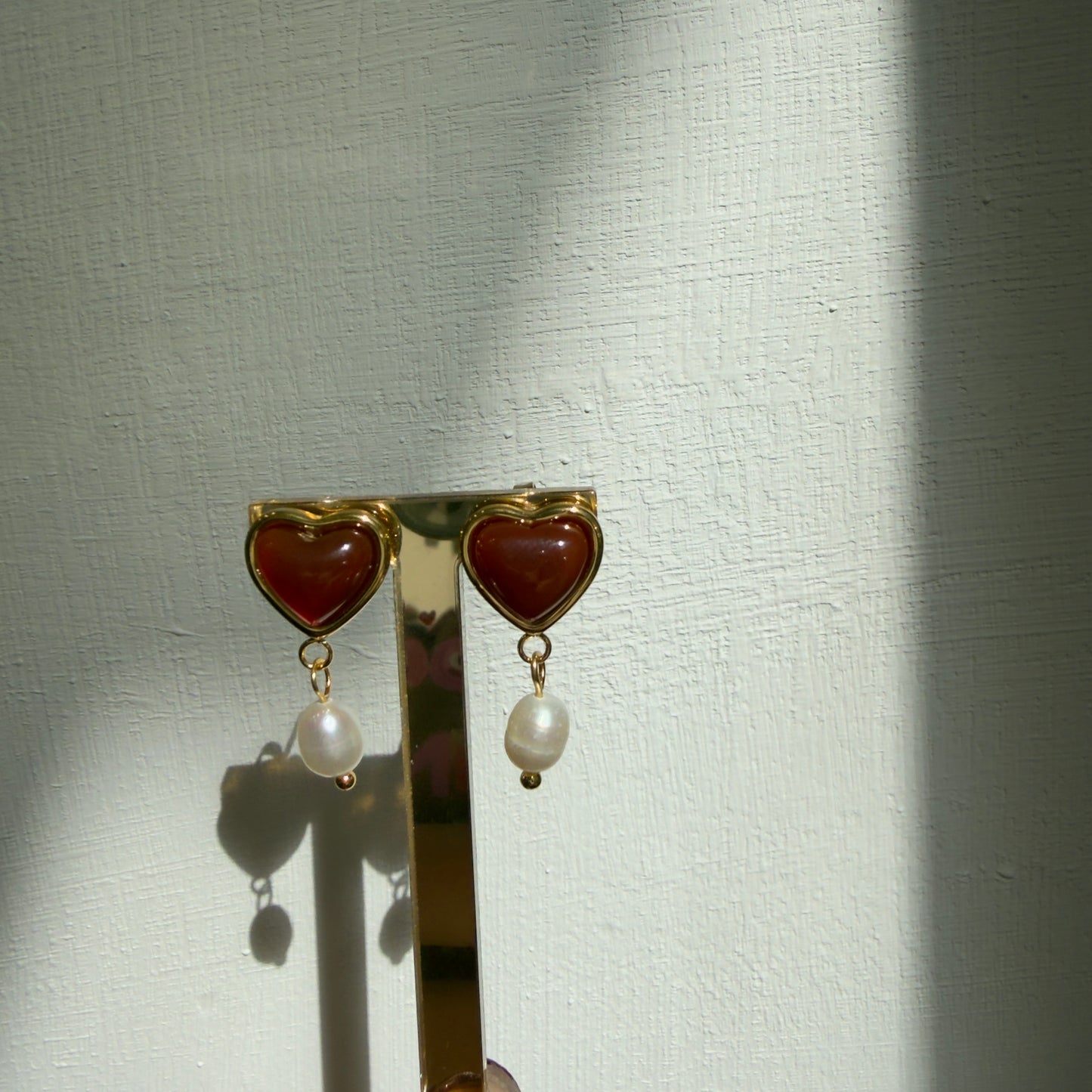 Orecchini cuore pendente