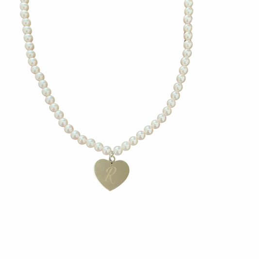 COLLANA PERLINE ROSA