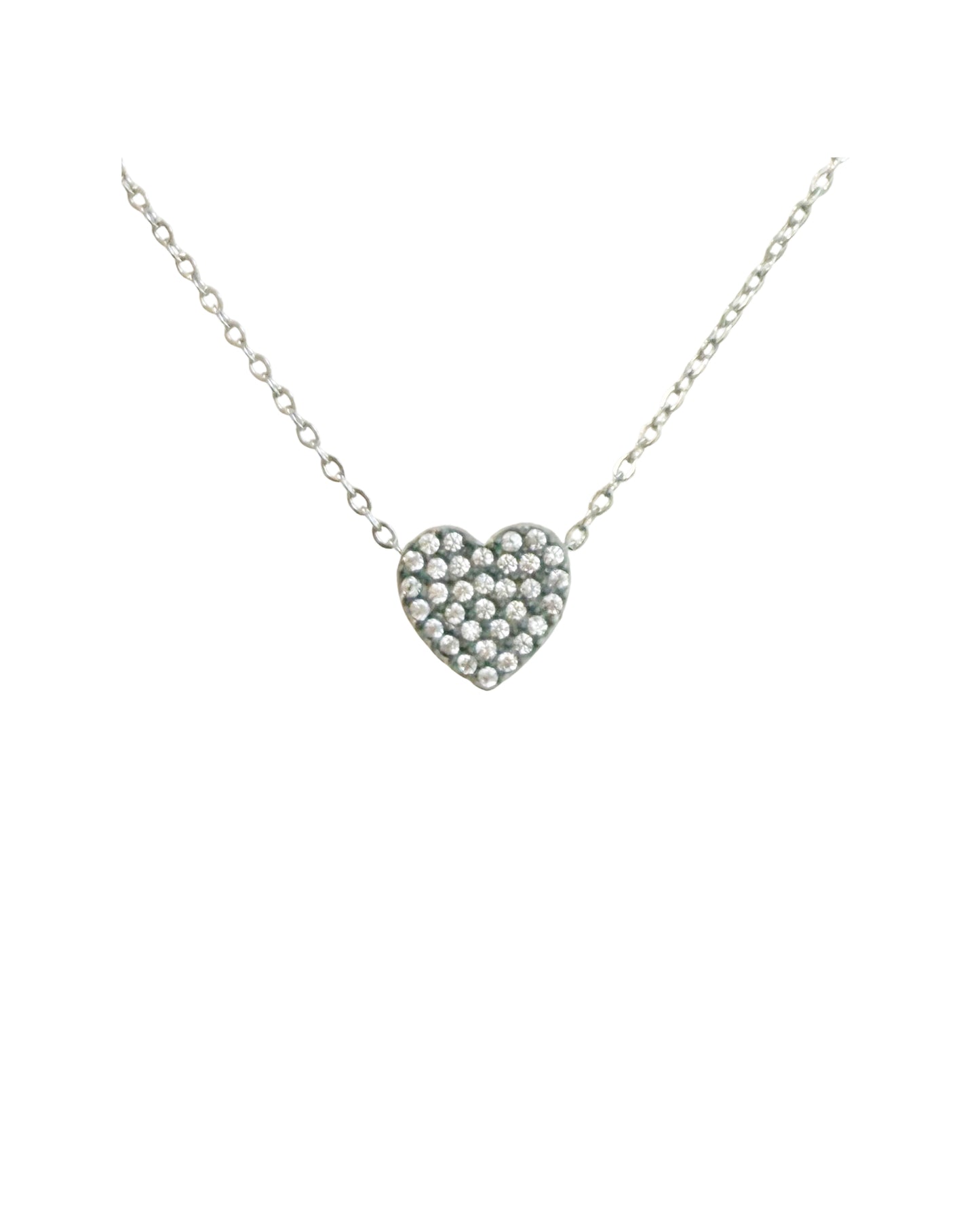 COLLANA CUORE ZIRCONATO