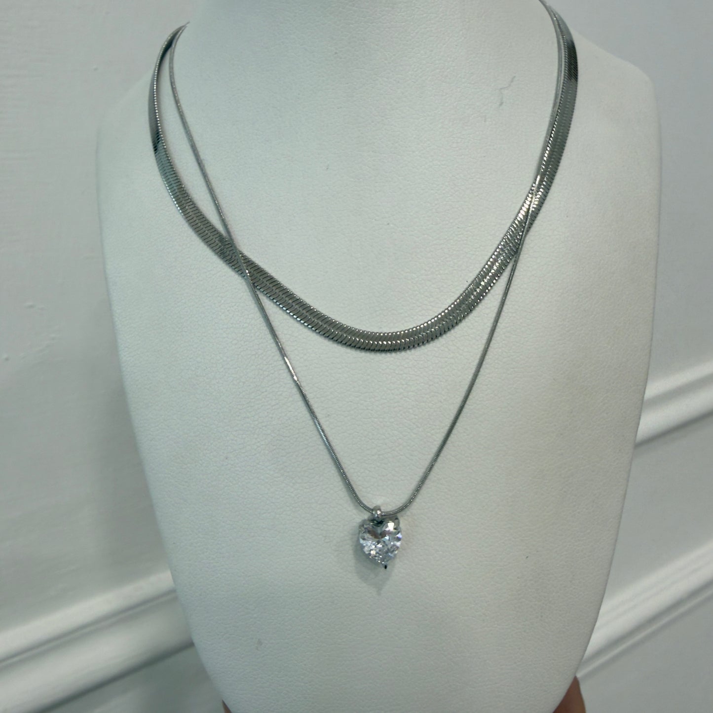 Collana doppio filo