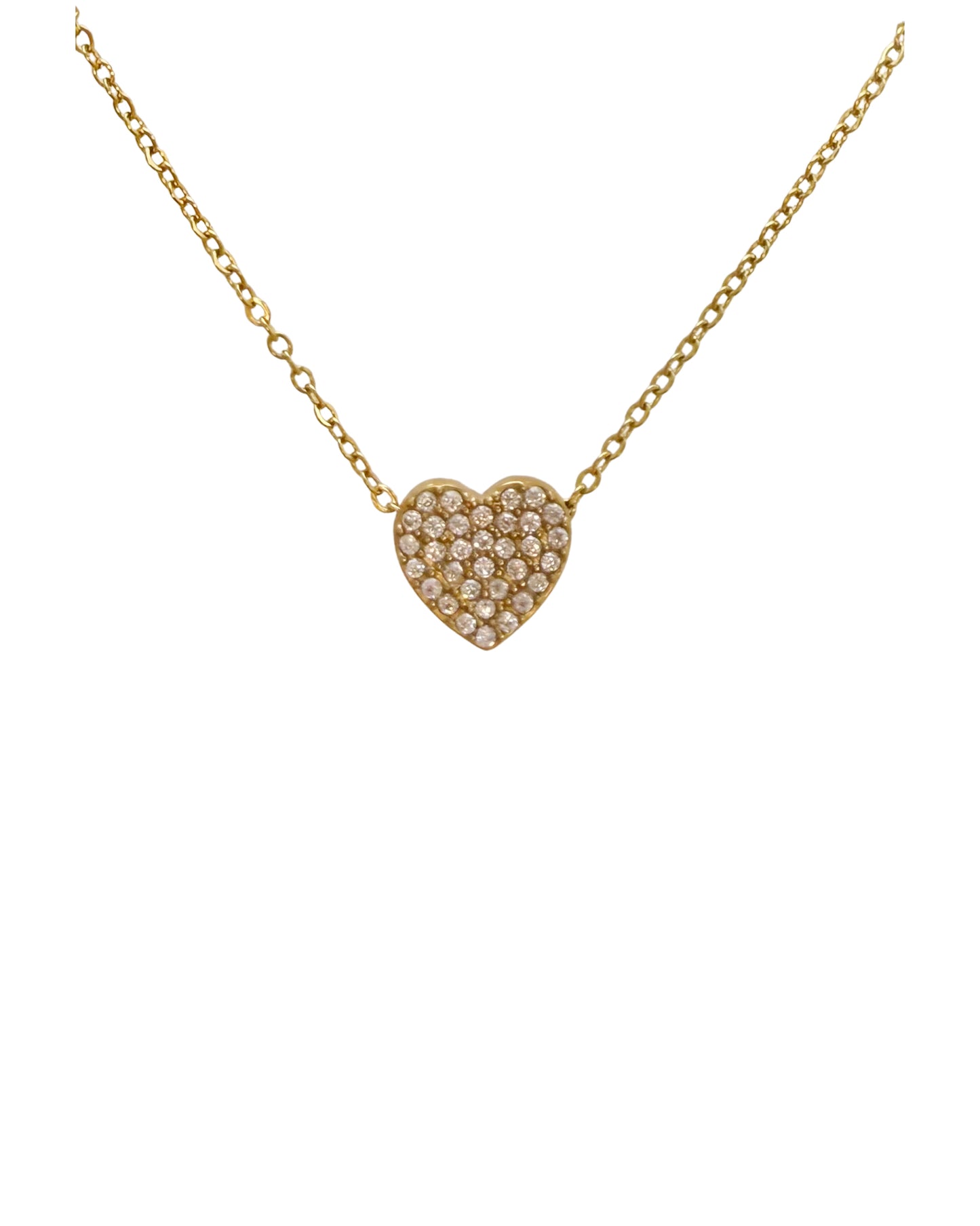 COLLANA CUORE ZIRCONATO