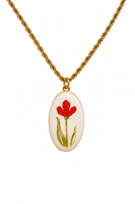 Collana papavero