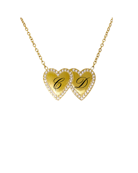 COLLANA CUORI PERSONALIZZATA